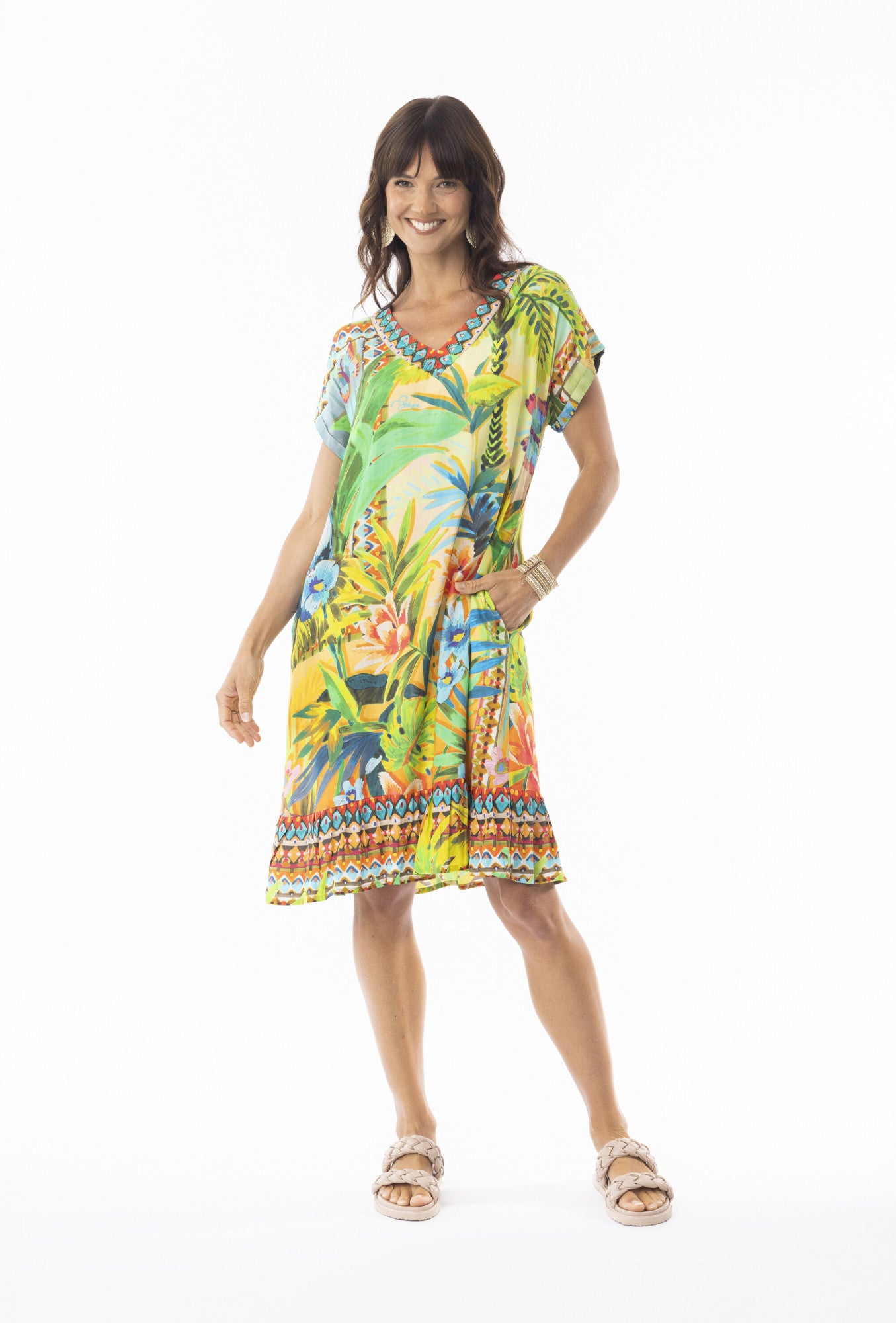 Georgia Collar Shirt Dress