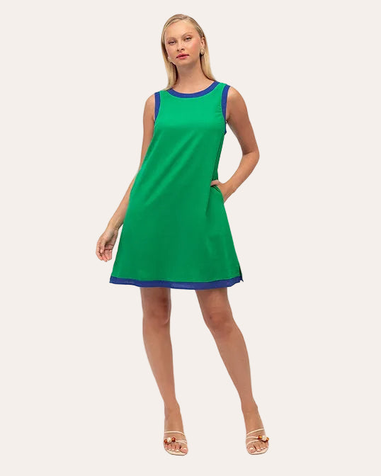 Gorgeous Green Shift Dress