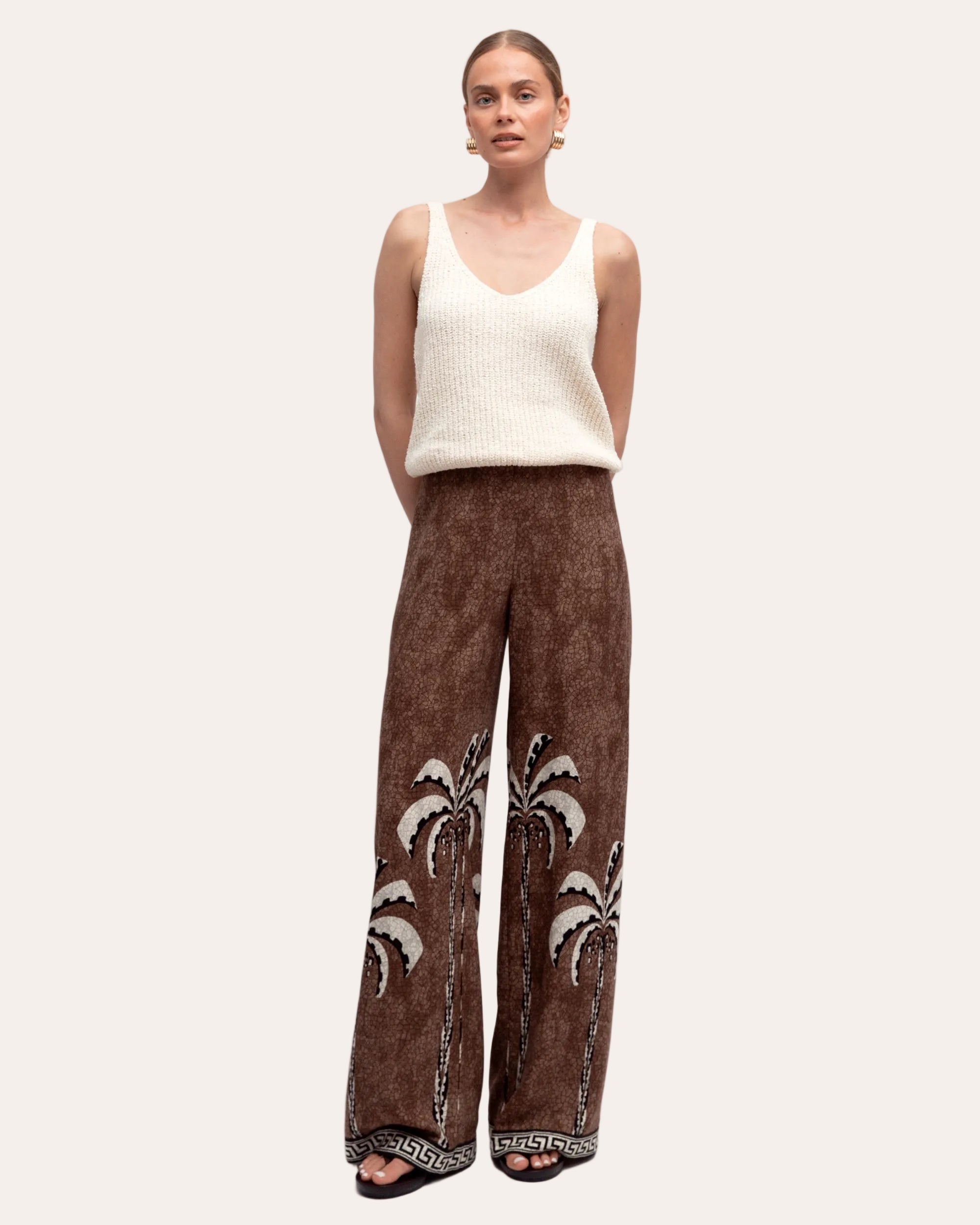 Tropical Mosaic Pants