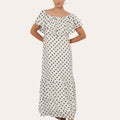 Kalani Frill Maxi in Spot