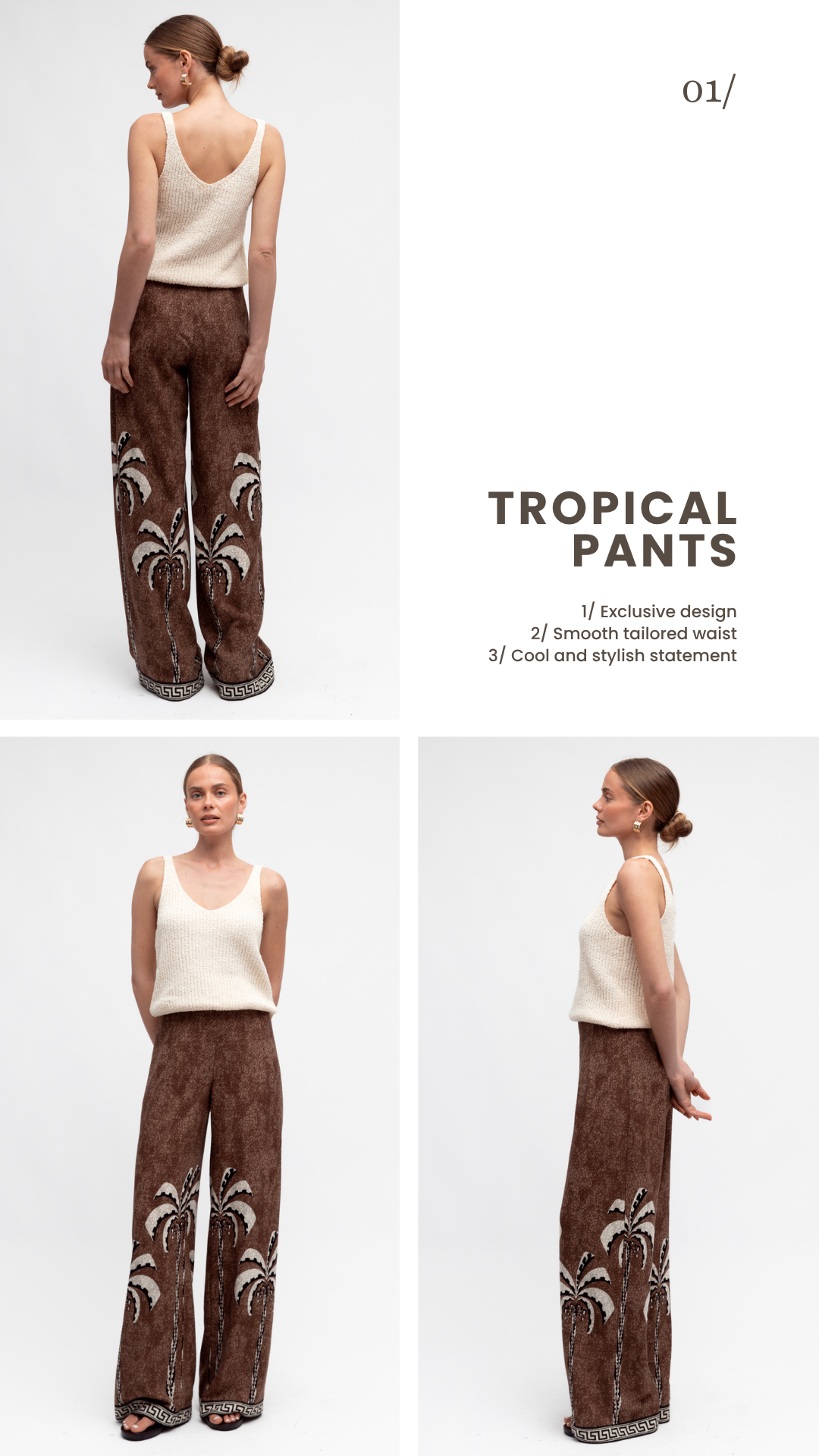 Tropical Mosaic Pants
